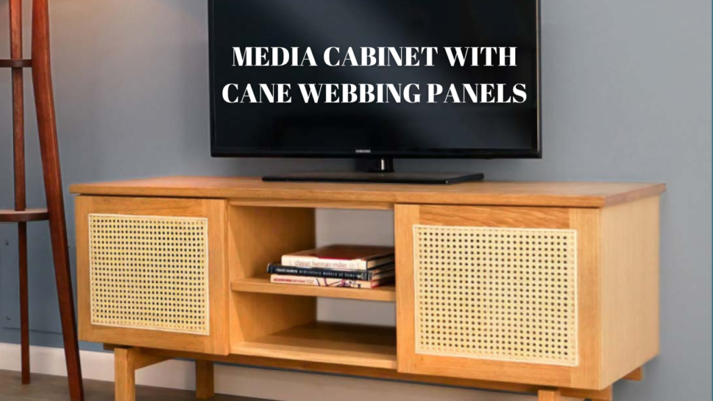  Transform your space with a touch of creativity! Dive into the world of DIY furniture with our guide on crafting a stunning media cabinet with cane webbing. 